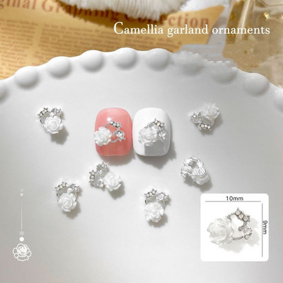 10 vnt Butterfly lydinio dervos nagų dailės papuošalų žavesys 3D drugelis aukso/sidabro cirkonio deimantas „pasidaryk pats“ nagų dailės dekoravimo priedai