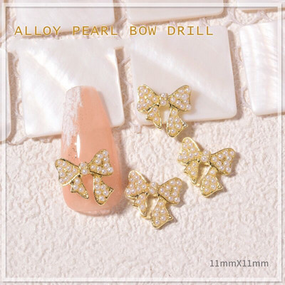 10 vnt Butterfly lydinio dervos nagų dailės papuošalų žavesys 3D drugelis aukso/sidabro cirkonio deimantas „pasidaryk pats“ nagų dailės dekoravimo priedai