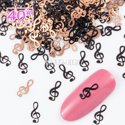 400 τμχ/συσκευασία Halloween Pumpkin Face Witch Spider Web Bat Star Μεταλλικές πούλιες νυχιών Brone Back Nail Art Slice Διακόσμηση Μανικιούρ