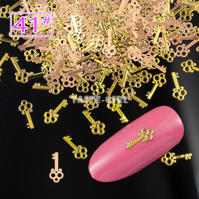 400 τμχ/συσκευασία Halloween Pumpkin Face Witch Spider Web Bat Star Μεταλλικές πούλιες νυχιών Brone Back Nail Art Slice Διακόσμηση Μανικιούρ