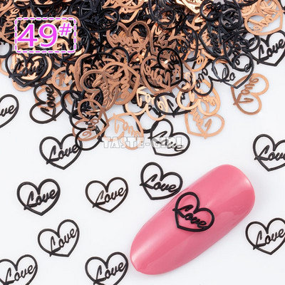 400 τμχ/συσκευασία Halloween Pumpkin Face Witch Spider Web Bat Star Μεταλλικές πούλιες νυχιών Brone Back Nail Art Slice Διακόσμηση Μανικιούρ