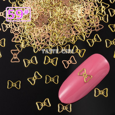 400 τμχ/συσκευασία Halloween Pumpkin Face Witch Spider Web Bat Star Μεταλλικές πούλιες νυχιών Brone Back Nail Art Slice Διακόσμηση Μανικιούρ