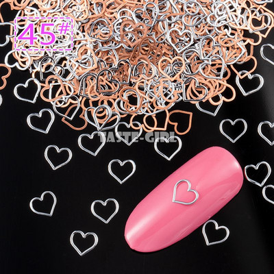 400 τμχ/συσκευασία Halloween Pumpkin Face Witch Spider Web Bat Star Μεταλλικές πούλιες νυχιών Brone Back Nail Art Slice Διακόσμηση Μανικιούρ