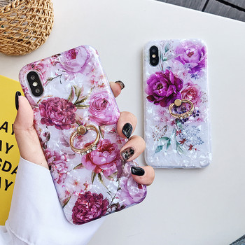 Θήκη τηλεφώνου LOVECOM Retro Floral για iPhone 14 13 12 11 Pro Max XR XS Max X 7 8 Plus Μαλακό κάλυμμα IMD Dream Shell