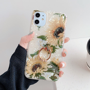 Θήκη τηλεφώνου LOVECOM Retro Floral για iPhone 14 13 12 11 Pro Max XR XS Max X 7 8 Plus Μαλακό κάλυμμα IMD Dream Shell