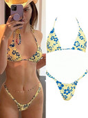 ZRTAK Sexy Push Up Bikinis Sexy Lace Print Bikini Γυναικείο μαγιό Γυναικείο μαγιό Επίδεσμος μαγιό Σετ μπικίνι δύο τεμαχίων