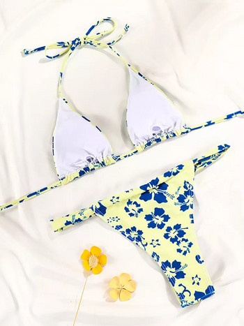 ZRTAK Sexy Push Up Bikinis Sexy Lace Print Bikini Γυναικείο μαγιό Γυναικείο μαγιό Επίδεσμος μαγιό Σετ μπικίνι δύο τεμαχίων