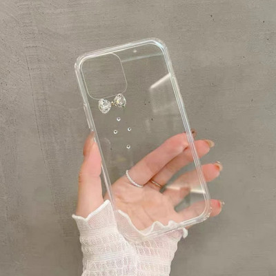 Калъф за телефон Bling Diamond Love Bow за iphone 14 X XR XS 11 13 Pro Max 12 Pro 7Plus 8Plus 5 se 6 s 7 8 Plus SE 2020 + капак