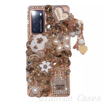 Θήκη τηλεφώνου Bling Diamond Pumpkin Car για iphone 14 X XR XS 11 13 Pro Max 12 Pro 7Plus 8Plus 5 6 s 7 8 Plus SE 2020 + Κάλυμμα