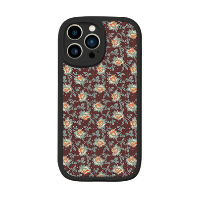 Калъф за телефон с ретро цветя за Apple Iphone 13 12 11 Pro MAX MiNi 7 8plus X XS XR Защитни капаци от агнешка кожа с цветя