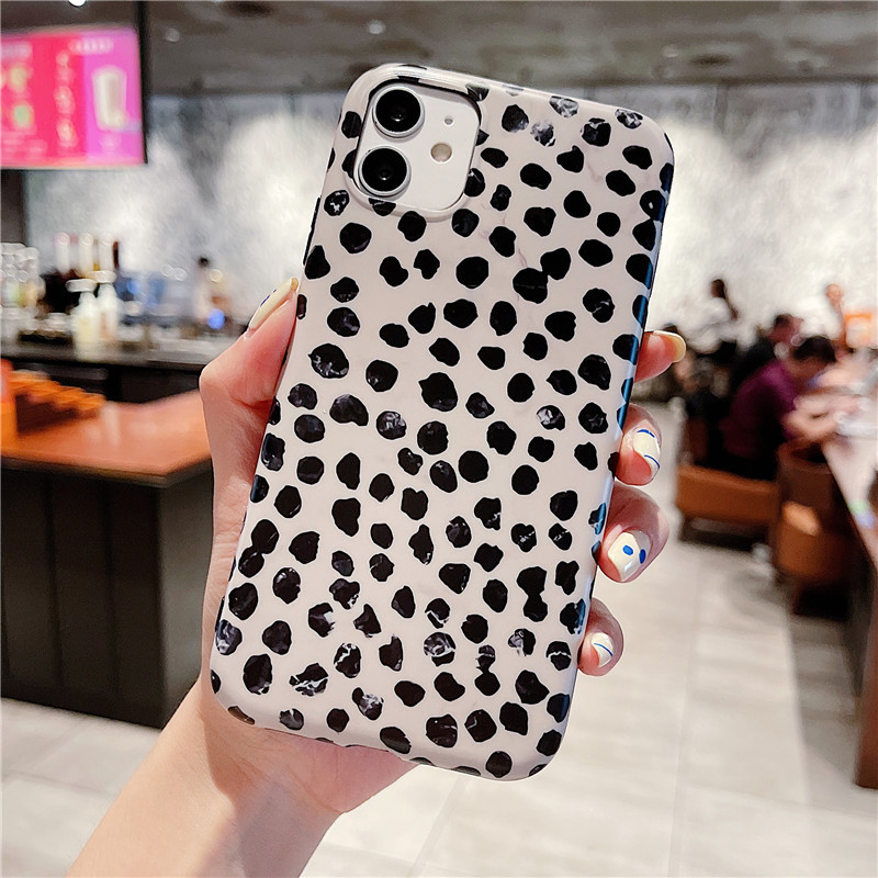 Πολυτελής Marble Leopard αδιάβροχη θήκη για iphone 14 13 11 XR X XS 7 8 Plus 12 Pro Max μαλακή σιλικόνη, χαριτωμένο πίσω κάλυμμα