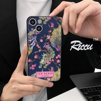 ЗА IPhone12 Fashion Brand Flower Ted Design-Bakers Калъф за телефон ЗА IPhone 13 11 12 Pro 8 7 Plus X 14 SE2020 XR XS MAX 6 6s Капак