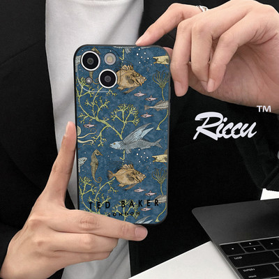 ЗА IPhone12 Fashion Brand Flower Ted Design-Bakers Калъф за телефон ЗА IPhone 13 11 12 Pro 8 7 Plus X 14 SE2020 XR XS MAX 6 6s Капак