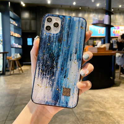 Шикозен сладък анимационен аниме Ленивец Леопард Силиконов калъф за iPhone 14 13 12 11 Pro Xs Max Mini SE X XR 7 8 Plus Glitter Gold Cover