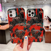 Luksuzna zaštitna maska Tiger Leopard otporna na udarce za iphone 12 Pro Max 7 8 Plus 11 XR X XS mekani silikonski branik preslatka životinjska maska