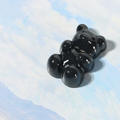 10 τμχ/Παρτίδα 3D Nail Art Charms Clear Resin Jelly Bear Διακοσμητικά νυχιών DIY Decor Nails Decor Πολυτελή Σχέδιο αξεσουάρ νυχιών 2022