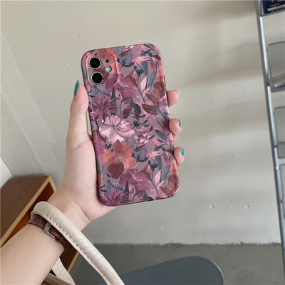 Van Gogh ulje na platnu cvjetne futrole za iphone 11 futrola cvjetna maska 13 iphone11 12 Pro XR X XS Max 14 14Pro mekani silikonski coque