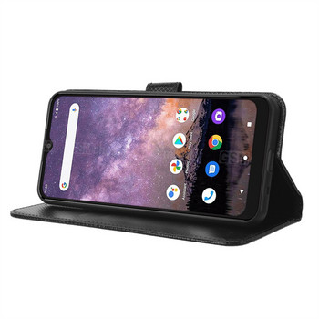 Για Wiko Voix Diamond Wallet Magnetic Luxury Flip Δερμάτινο κορδόνι για καλύμματα τσαντών τηλεφώνου Wiko Voix/U616AT