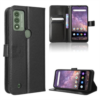 Για Wiko Voix Diamond Wallet Magnetic Luxury Flip Δερμάτινο κορδόνι για καλύμματα τσαντών τηλεφώνου Wiko Voix/U616AT