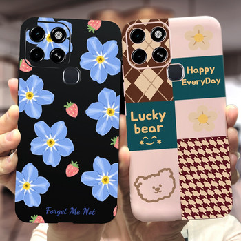 Για Infinix Smart 6 Case X6511 X6511B New Fashion Art Painted Cover Μαλακή θήκη τηλεφώνου σιλικόνης για Infinix Smart6 Smart 6 HD Shell