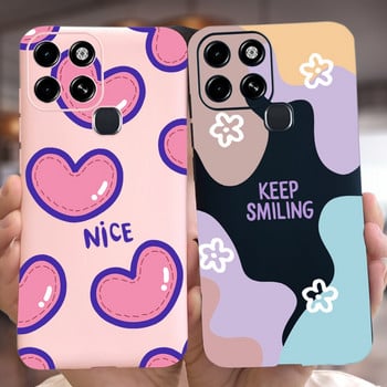 Για Infinix Smart 6 Case X6511 X6511B New Fashion Art Painted Cover Μαλακή θήκη τηλεφώνου σιλικόνης για Infinix Smart6 Smart 6 HD Shell