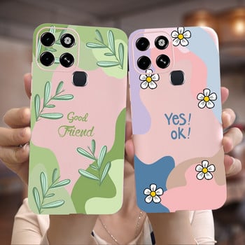 Για Infinix Smart 6 Case X6511 X6511B New Fashion Art Painted Cover Μαλακή θήκη τηλεφώνου σιλικόνης για Infinix Smart6 Smart 6 HD Shell