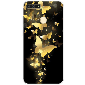 Για Huawei Y6 2018 Θήκη 5,7 ιντσών ATU-L21 Soft Silicone TPU Phone Back cover 360 Protective Case For Huawei Y6 Prime 2018 Y 6