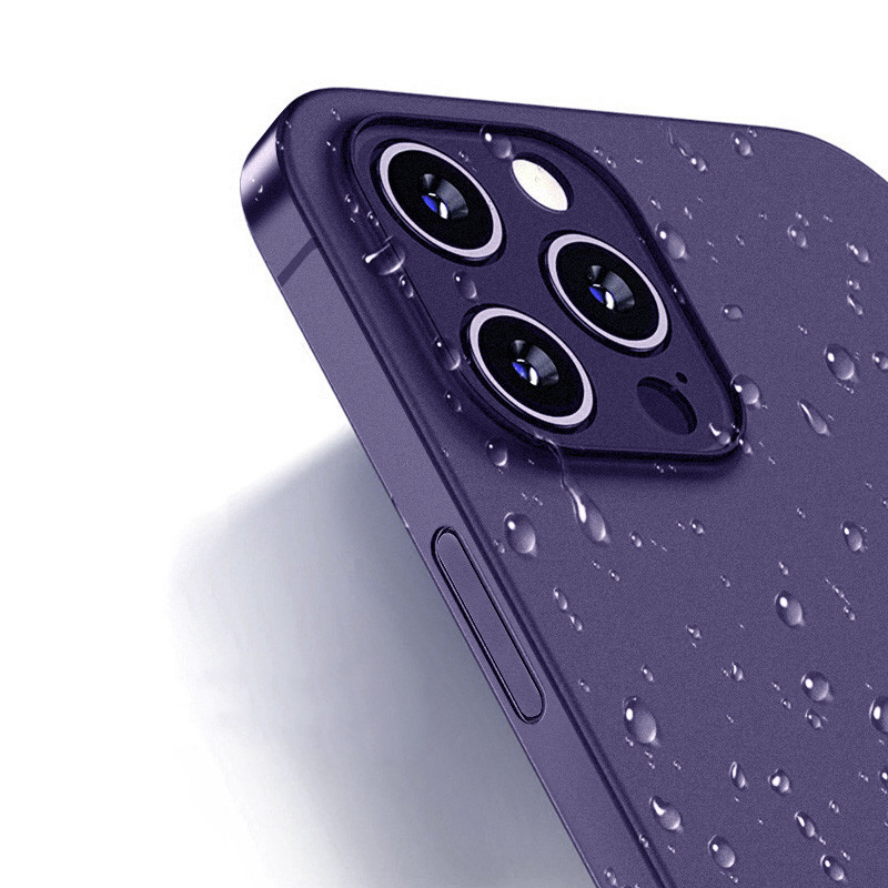 Луксозен тънък тънък матов прозрачен калъф за телефон iPhone 12 Mini 11 13 14 Pro Max XR X XS 7 8 Plus SE 2020 Удароустойчив мек капак