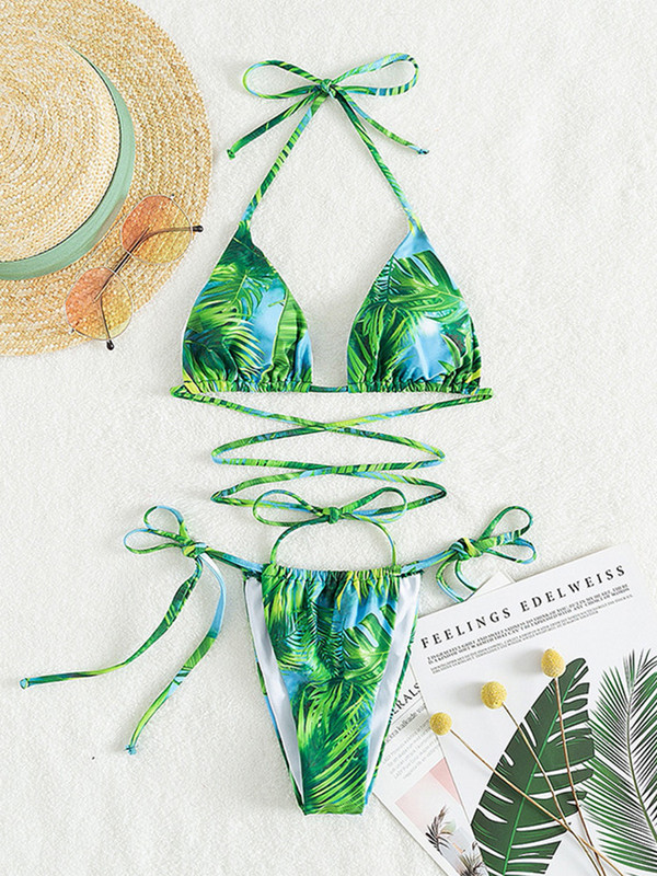 ZRTAK seksualus maudymosi kostiumėlis, 2023 m. bikinis, moteriškas maudymosi kostiumėlis, tvarsliava, maudymosi kostiumėliai, mikro dirželiai, bikinio rinkiniai, spausdinti paplūdimio drabužiai, moteriški bikini