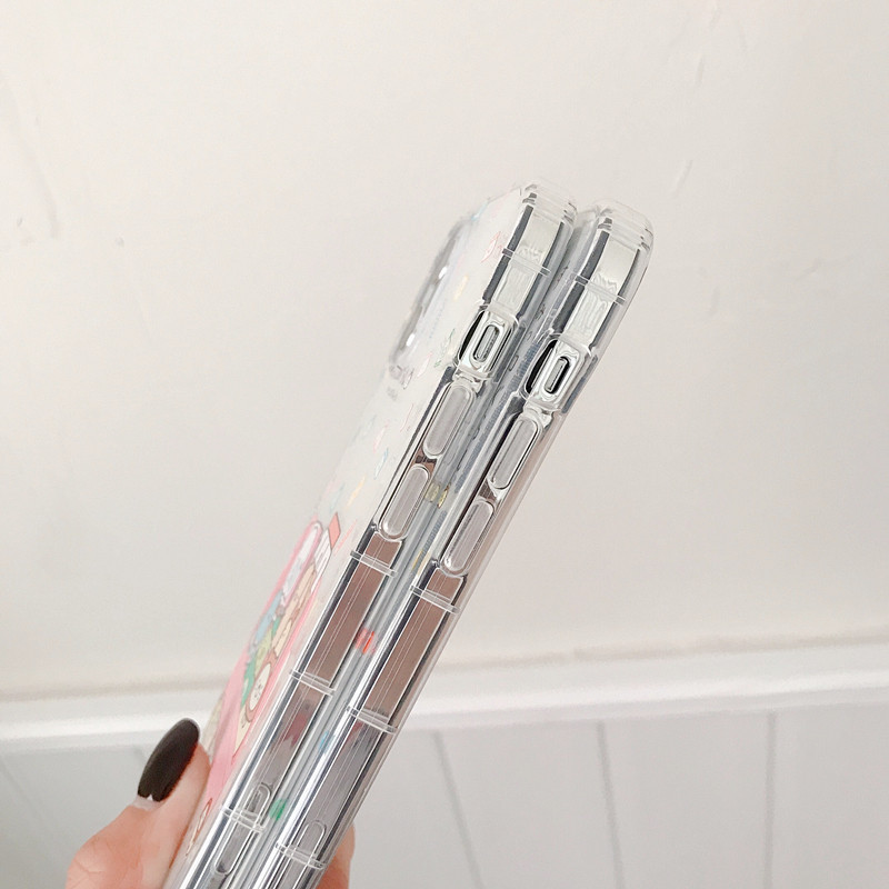 Japonijos anime sumikko gurashi telefono dėklas, skirtas iPhone 14 14Pro 13 12 11 Pro XS Max X XR 7 8 Plus mielas animacinių filmų dėklas minkštas skaidrus dangtelis