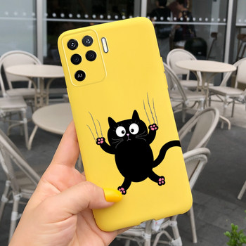 Για Oppo Reno 5 Lite Θήκη Reno5 F 5F Cute σιλικόνης μαλακό TPU πίσω κάλυμμα για Oppo Reno5 Z Reno 5F 5Lite 5Z Reno5 Lite Προφυλακτήρας τηλεφώνου