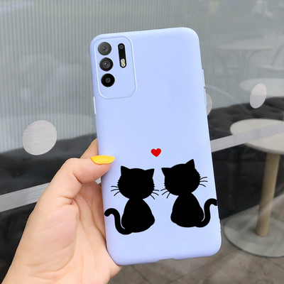 Για Oppo Reno 5 Lite Θήκη Reno5 F 5F Cute σιλικόνης μαλακό TPU πίσω κάλυμμα για Oppo Reno5 Z Reno 5F 5Lite 5Z Reno5 Lite Προφυλακτήρας τηλεφώνου