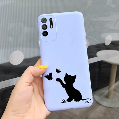 Για Oppo Reno 5 Lite Θήκη Reno5 F 5F Cute σιλικόνης μαλακό TPU πίσω κάλυμμα για Oppo Reno5 Z Reno 5F 5Lite 5Z Reno5 Lite Προφυλακτήρας τηλεφώνου