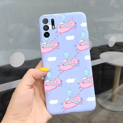 Για Oppo Reno 5 Lite Θήκη Reno5 F 5F Cute σιλικόνης μαλακό TPU πίσω κάλυμμα για Oppo Reno5 Z Reno 5F 5Lite 5Z Reno5 Lite Προφυλακτήρας τηλεφώνου