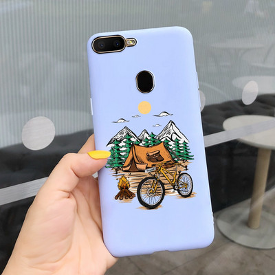 Για Oppo A12 Case CPH2083 Cartoon Candy Painted Cover for Oppo A12 A 12 θήκες τηλεφώνου OppoA12 6,22`` Coque Fundas Bumper Soft bags
