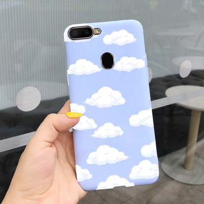 Για Oppo A12 Case CPH2083 Cartoon Candy Painted Cover for Oppo A12 A 12 θήκες τηλεφώνου OppoA12 6,22`` Coque Fundas Bumper Soft bags