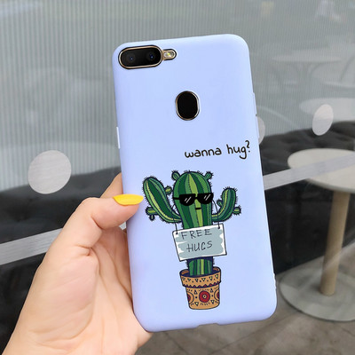 Για Oppo A12 Case CPH2083 Cartoon Candy Painted Cover for Oppo A12 A 12 θήκες τηλεφώνου OppoA12 6,22`` Coque Fundas Bumper Soft bags