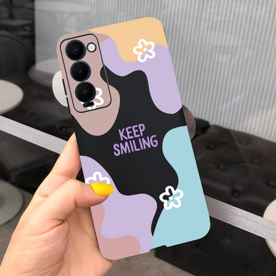 За калъф Tecno Camon 18P Стилен арт рисуван калъф Мек TPU калъф за телефон за Tecno Camon18 P Camon 18 Premier 18i Заден капак Coque