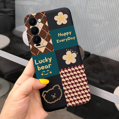 За калъф Tecno Camon 18P Стилен арт рисуван калъф Мек TPU калъф за телефон за Tecno Camon18 P Camon 18 Premier 18i Заден капак Coque