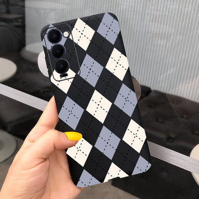 За калъф Tecno Camon 18P Стилен арт рисуван калъф Мек TPU калъф за телефон за Tecno Camon18 P Camon 18 Premier 18i Заден капак Coque