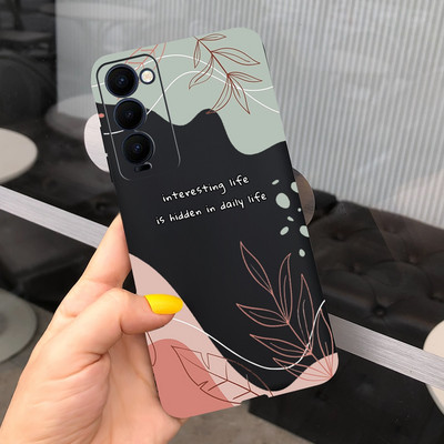 За калъф Tecno Camon 18P Стилен арт рисуван калъф Мек TPU калъф за телефон за Tecno Camon18 P Camon 18 Premier 18i Заден капак Coque