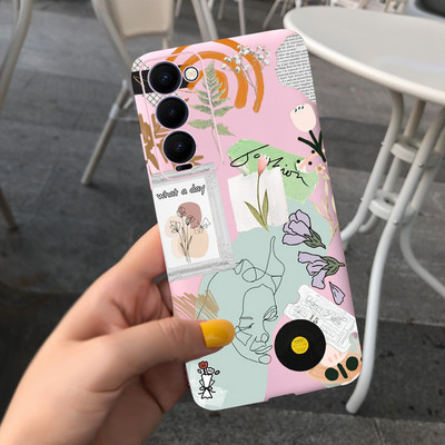 За калъф Tecno Camon 18P Стилен арт рисуван калъф Мек TPU калъф за телефон за Tecno Camon18 P Camon 18 Premier 18i Заден капак Coque