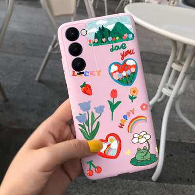 За калъф Tecno Camon 18P Стилен арт рисуван калъф Мек TPU калъф за телефон за Tecno Camon18 P Camon 18 Premier 18i Заден капак Coque