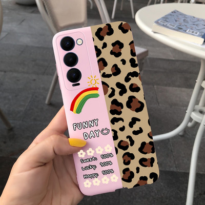 За калъф Tecno Camon 18P Стилен арт рисуван калъф Мек TPU калъф за телефон за Tecno Camon18 P Camon 18 Premier 18i Заден капак Coque