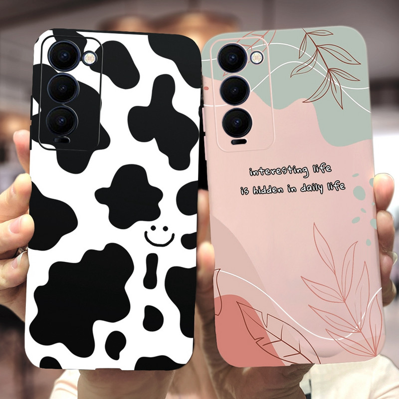 За калъф Tecno Camon 18P Стилен арт рисуван калъф Мек TPU калъф за телефон за Tecno Camon18 P Camon 18 Premier 18i Заден капак Coque