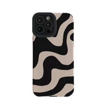 Μόδα θήκη τηλεφώνου Zebra Stripe για iPhone 14 Pro Max 11 12 13 Pro 7 8 Plus XS Max XR Μαλακή θήκη σιλικόνης πίσω κάλυμμα