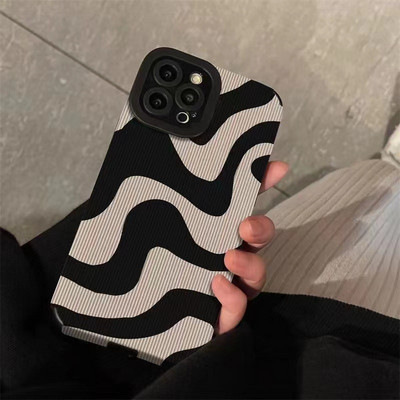 Μόδα θήκη τηλεφώνου Zebra Stripe για iPhone 14 Pro Max 11 12 13 Pro 7 8 Plus XS Max XR Μαλακή θήκη σιλικόνης πίσω κάλυμμα