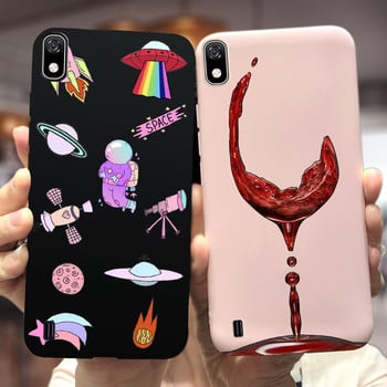 Για Samsung Galaxy A10 Case SM-A105F Κομψό κάλυμμα βαμμένο με καραμέλα Μαλακή θήκη σιλικόνης για Samsung A10 A 10 GalaxyA10 Fundas Bumper