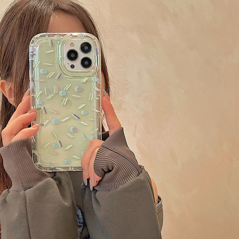 Art Color Bar Διαφανής θήκη τηλεφώνου για iPhone 14 Plus 13 12 11 Pro Max Αερόσακος Pro Max Απαλό κάλυμμα σιλικόνης