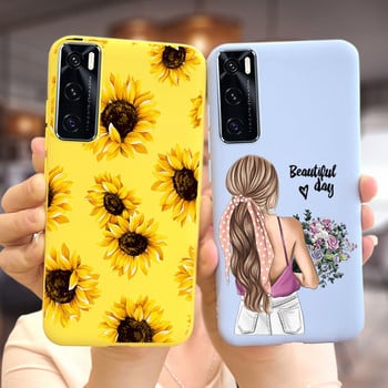 Για Vivo V20 SE Case V2022 V2023 Stylish Love Heart Pretty Girls Κάλυμμα τηλεφώνου από μαλακή σιλικόνη TPU για Vivo V20 SE V20SE Θήκη Fundas